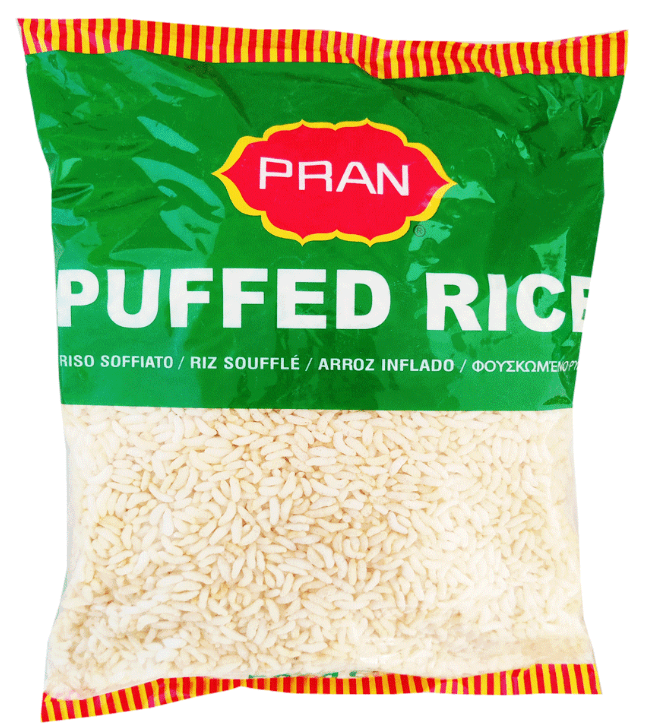PRAN PUFFED RICE 500GX16