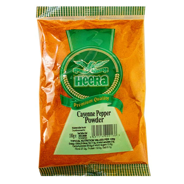 HEERA CAYENNE PEPPER POWDER 20X100G
