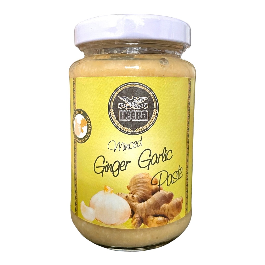 HEERA GINGER - GARLIC PUREE (22) 12X210G