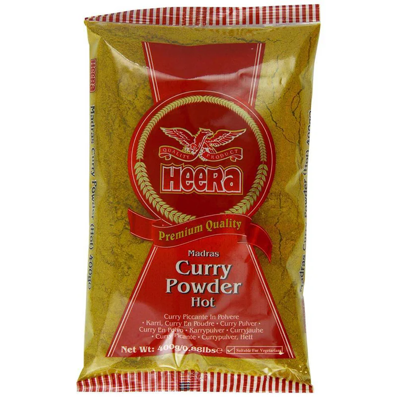 HEERA CURRY POWDER HOT 10X400G