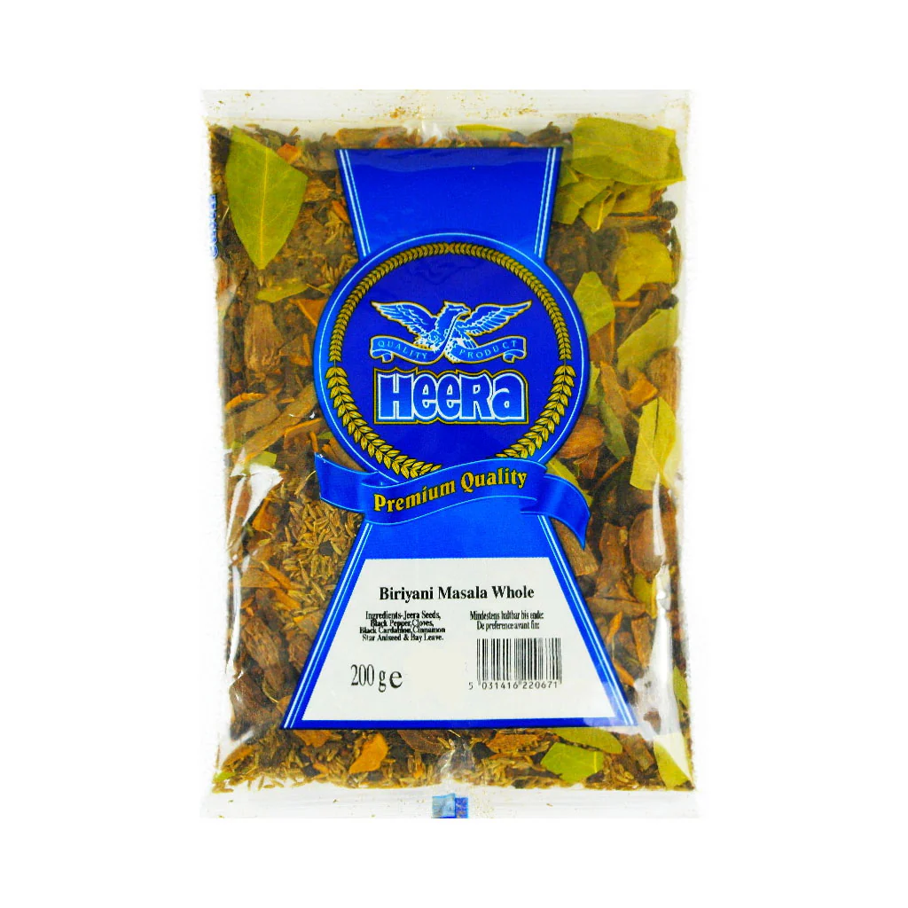 HEERA BIRYANI MASALA WHOLE 10X200G