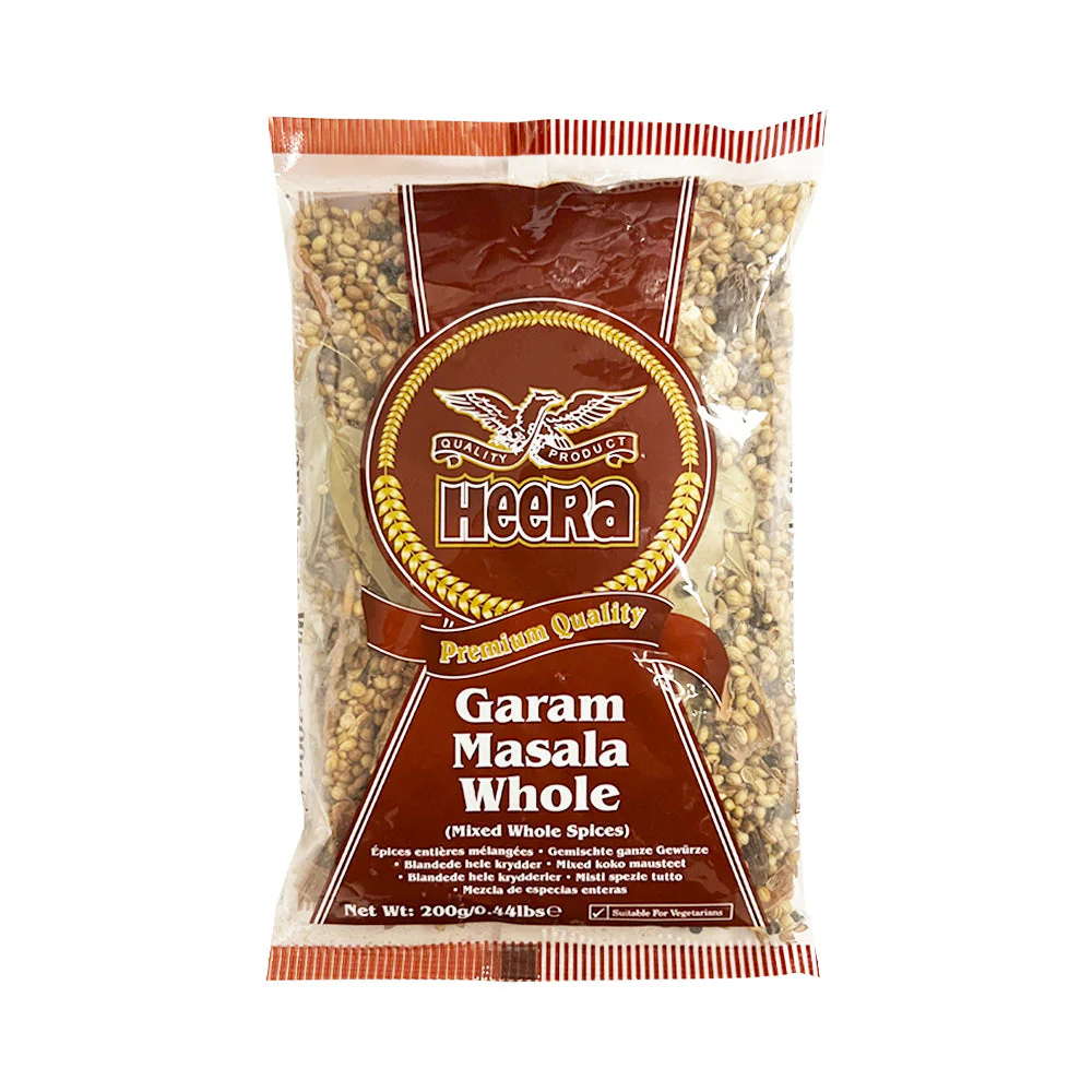 HEERA GARAM MASALA WHOLE 10X200G