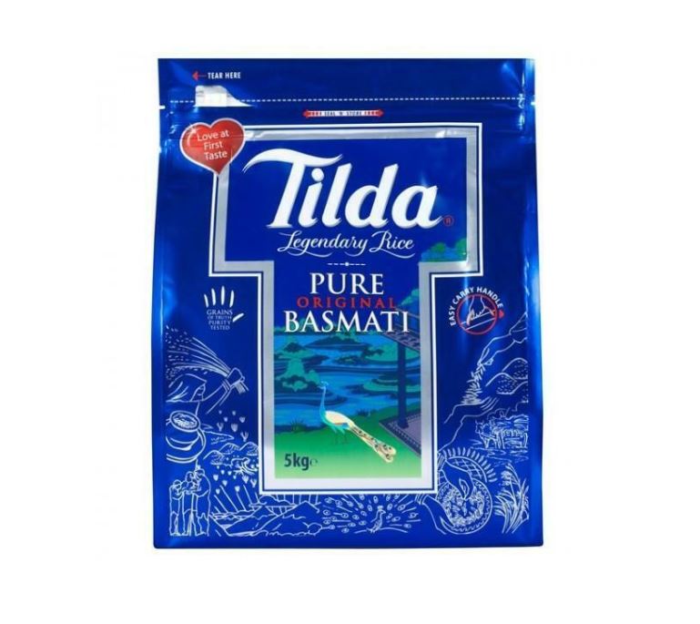 TILDA Pure Basmati rice 5KG