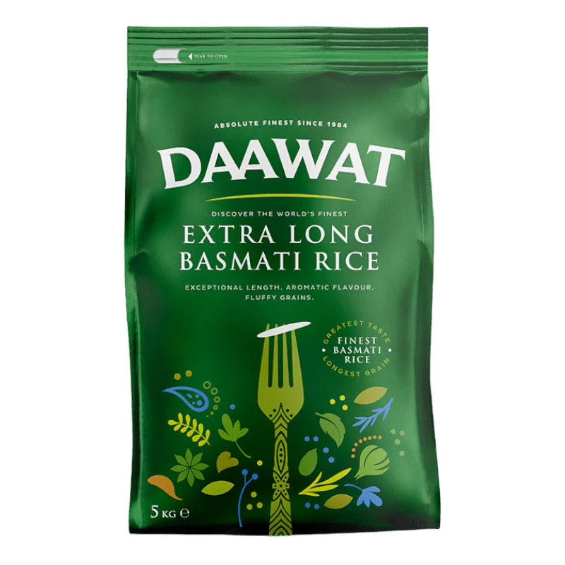 DAAWAT Extra Long Basmati Rice 5KG