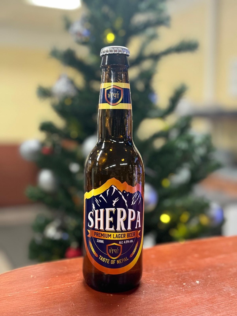 SHERPA PREMIUM LAGER,24x330ml, 4.5% ABV 10 Plato OFFER