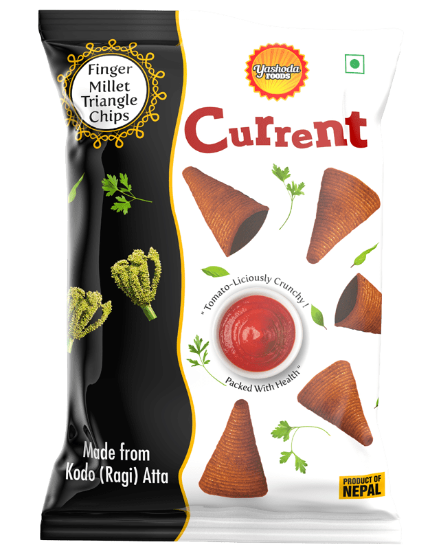 CURRENT FINGER MILLET CHIPS 75G
