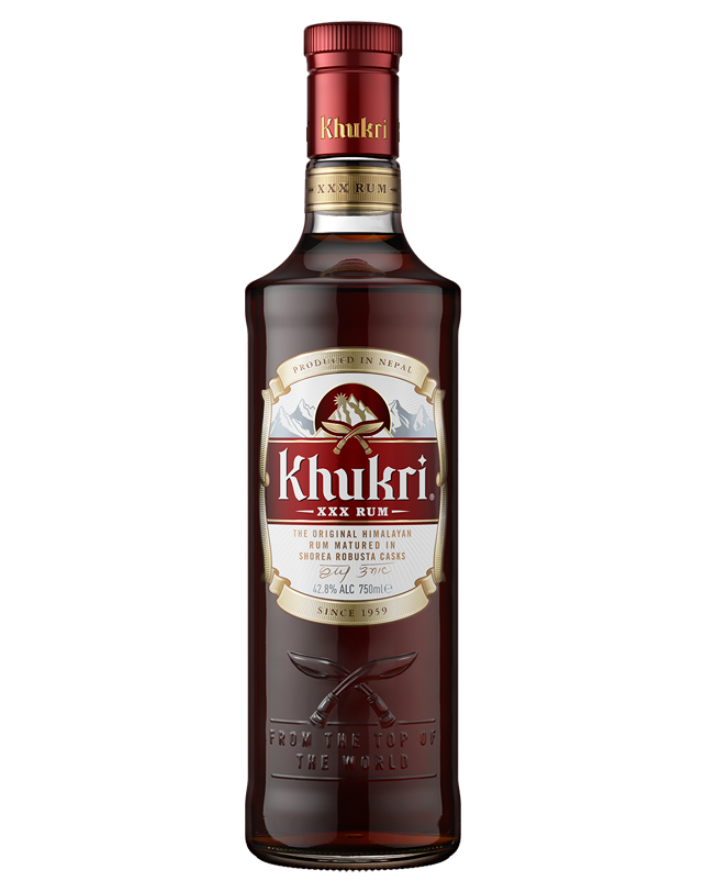 KHUKRI XXX RUM 700ML 42.8%