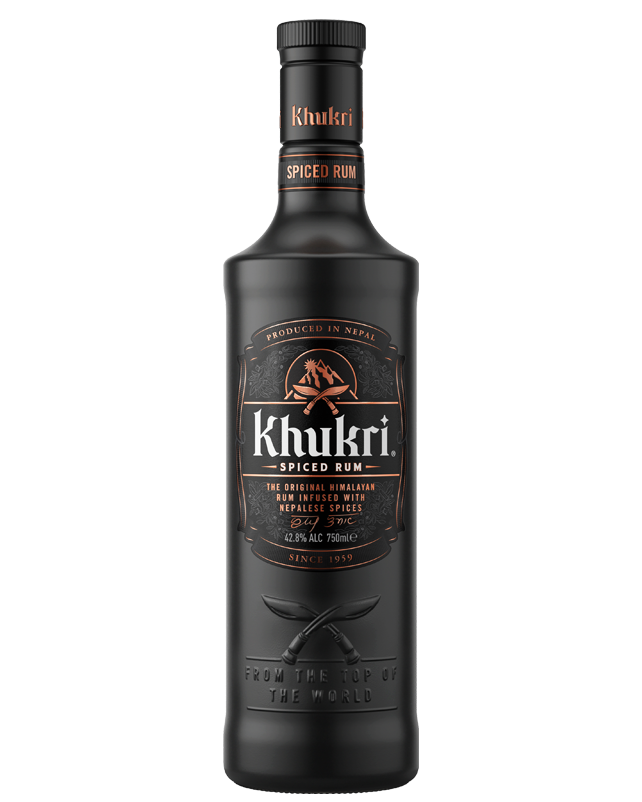 KHUKRI SPICED RUM 700ML 42.8%