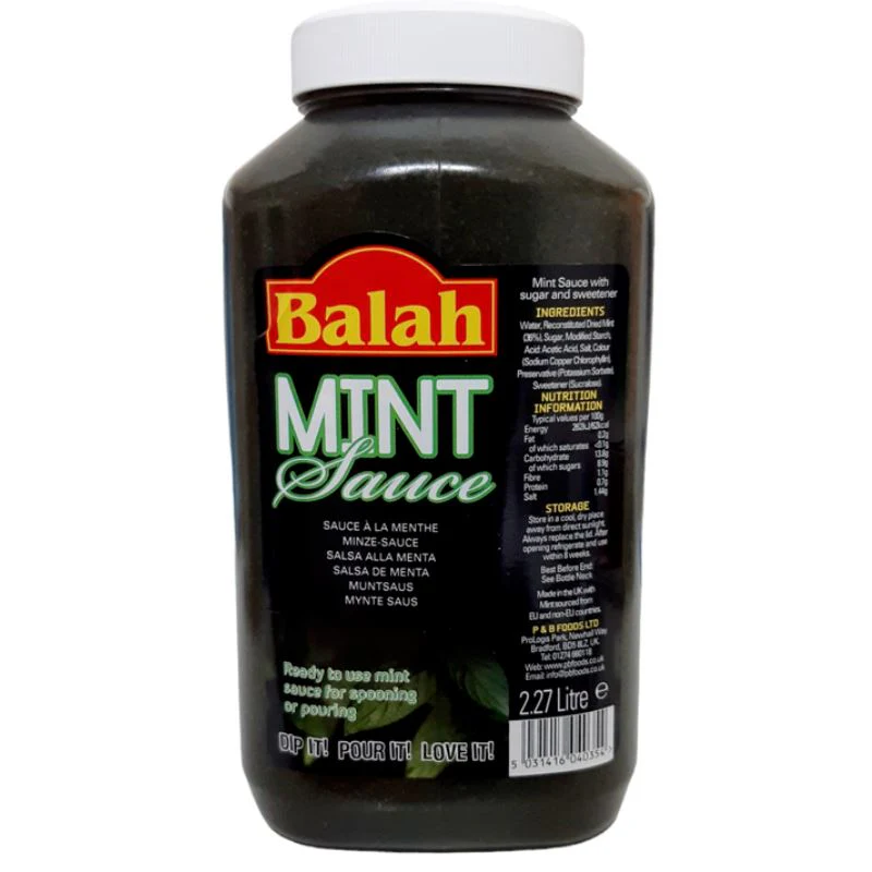 BALAH MINT SAUCE (36/180) 2X2.2LTR 
