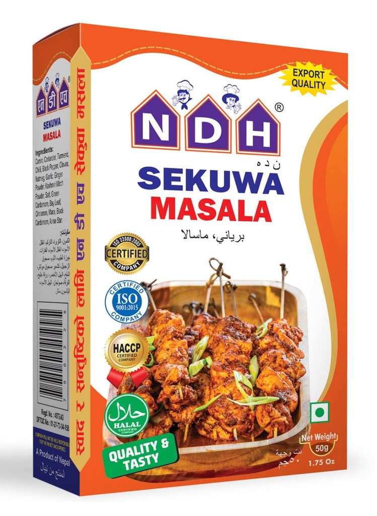 NDH SEKUWA MASALA 50G