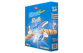 CHOCOFUN COCONUT ROLL 100G