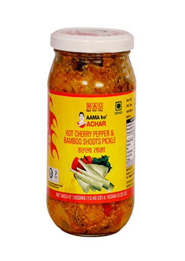 AAMA KO HOT CHERRY & BAMBOO SHOOTS PICKLE 380G