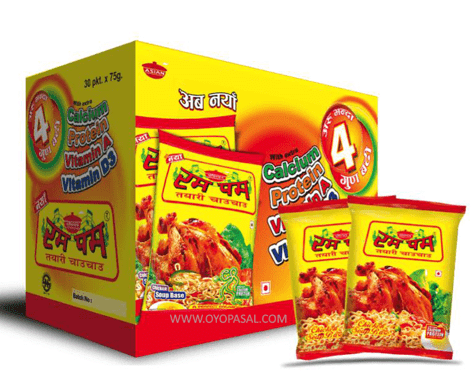 RUM PUM CHICKEN NOODLES 30X75GM