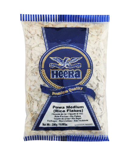 HEERA Rice Flakes (Powa) Medium 300g