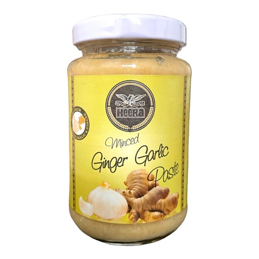 HEERA GINGER - GARLIC PUREE (22) 12X210G