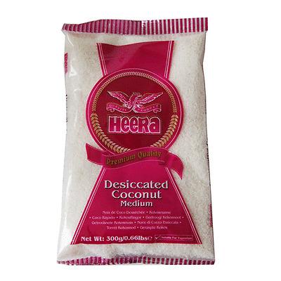 HEERA COCONUT DESICCATED MEDIUM 10X300G