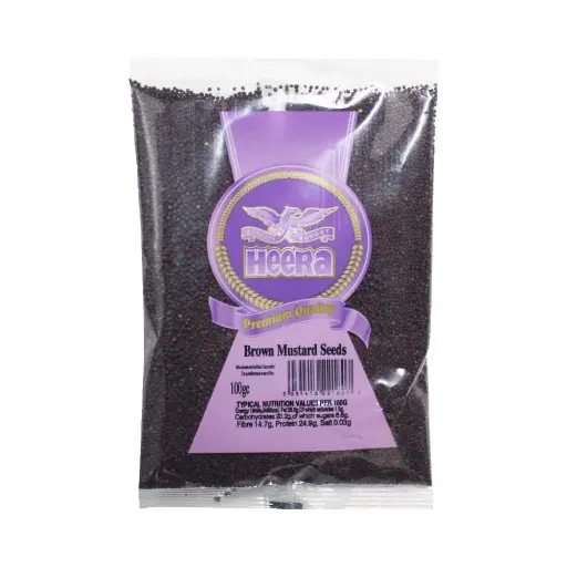 HEERA MUSTARD SEEDS BROWN 20X100G