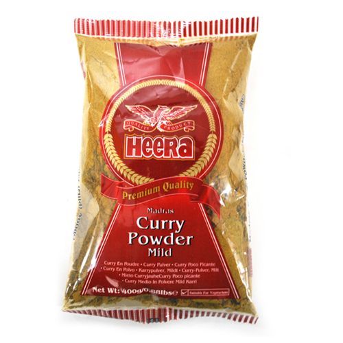 HEERA MADRAS CURRY POWDER MILD 10X400G