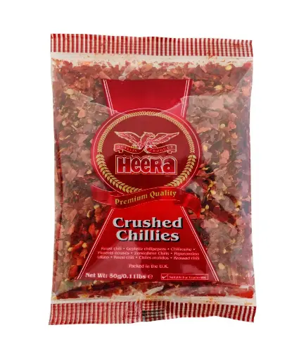 HEERA CRUSHED CHILLI 20X50G 