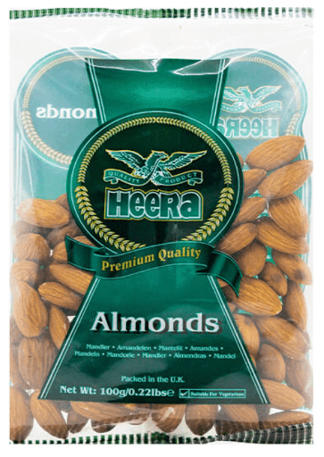 HEERA ALMONDS 20X100G