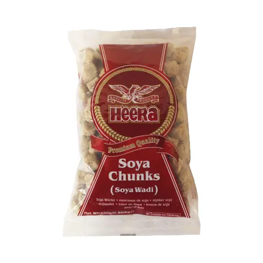 HEERA SOYA WADI (CHUNKS) 10/120 10X250G