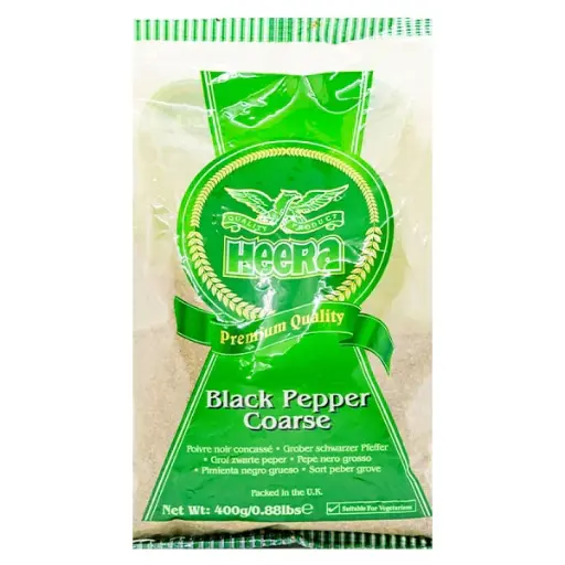 HEERA BLACK PEPPER COARSE 10X400G