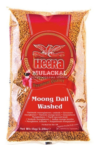 HEERA MOONG DAL WASHED 10X1KG
