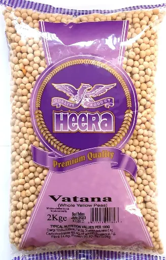 HEERA Yellow Peas Whole 2kg