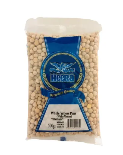 HEERA Yellow Peas Whole 500g