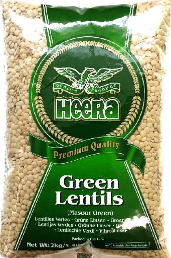 HEERA Green Lentils 2kg