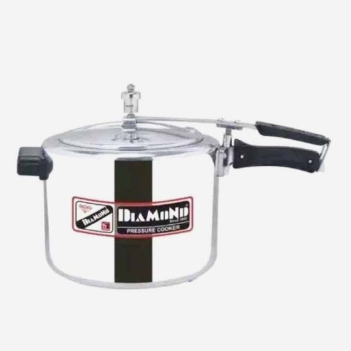 DIAMOND IB WHITE PRESSURE COOKER 6LTR