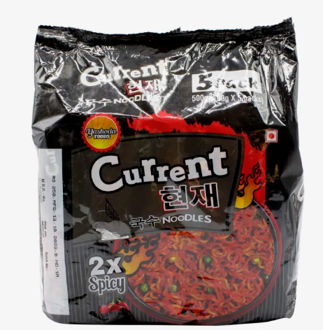 CURRENT 2X SPICY NOODLES 20X100G