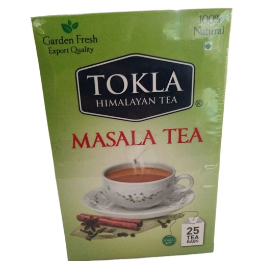 TOKLA MASALA TEA BAG 50GM-25 BAGS