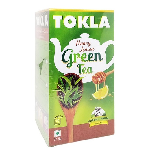 TOKLA HONEY LEMON TEA BAG 37.5 GM