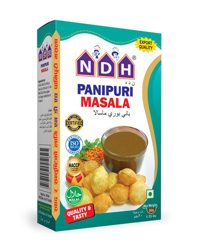 NDH PANIPURI MASALA 50G