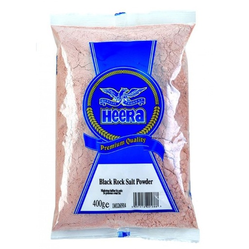 HEERA BLACK SALT POWDER 10X400G