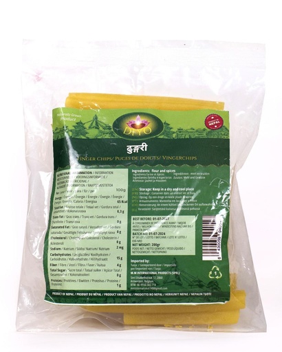 DIYO DHUNGRI FINGER CHIPS 54X200G