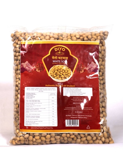 DIYO WHITE SOYA BEAN 20X800G