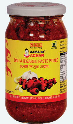 AAMA KO DALLA & GARLIC PASTE 12X380G